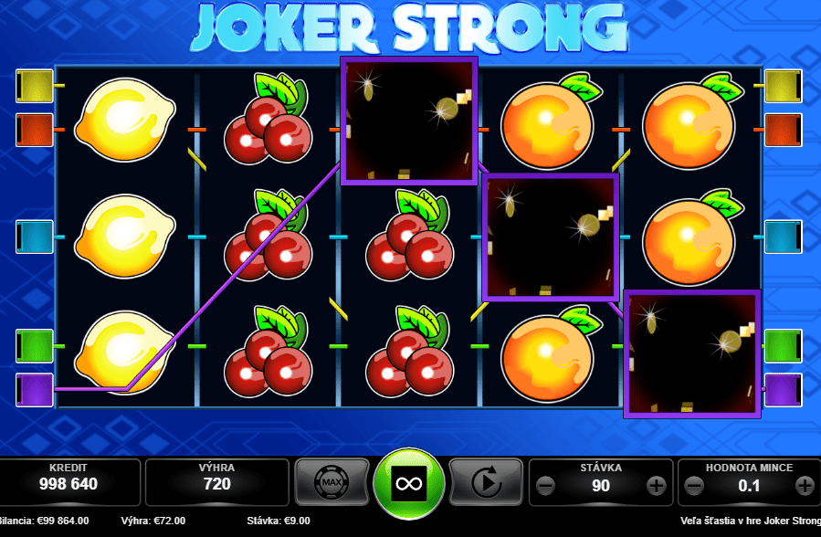 Joker Strong výherný
