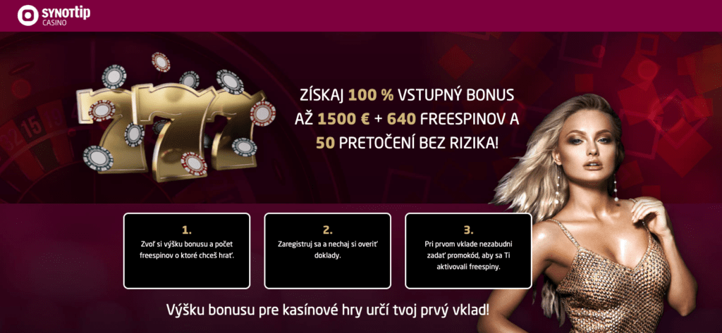 Synottip Casino bonus